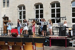 Was für ein Andrang beim Schulfest!