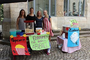 Was für ein Andrang beim Schulfest!