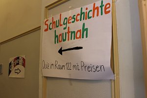 Was für ein Andrang beim Schulfest!