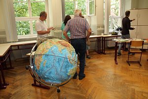 Was für ein Andrang beim Schulfest!