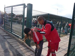 Eintracht Sondershausen gegen Rot-Wei&szlig; Erfurt