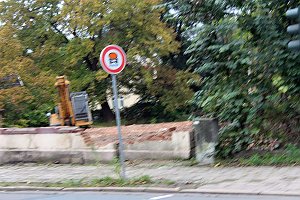 Mit Abriss wird begonnen