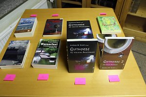 Giftig ging es in der Bibliothek zu