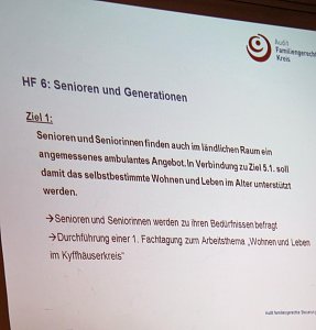 Erste Regionalkonferenz zu Familien