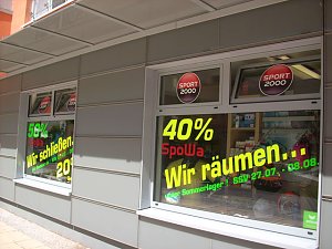 Sommerschlussverkauf SDH