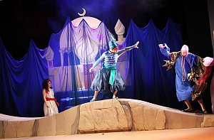 Aladin und die Wunderlampe in der Premiere