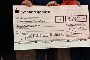 Unterst&uuml;tzung f&uuml;r Jugendfeuerwehren
