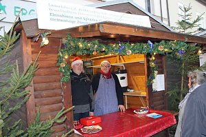 Weihnachtsmarkt Bad Frankenhausen er&ouml;ffnet