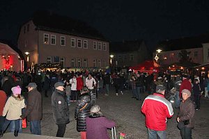 Weihnachtsmarkt Bad Frankenhausen er&ouml;ffnet