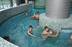 Schulanfangsparty im Badehaus