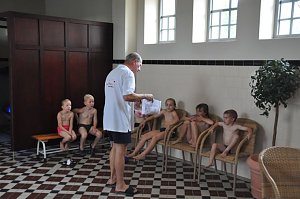 Schulanfangsparty im Badehaus