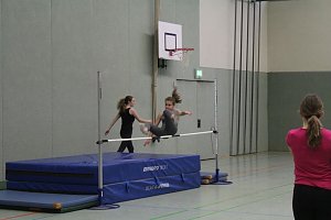 Hochsprung mit Musik