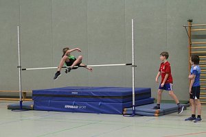 Hochsprung mit Musik