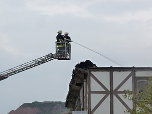 Brand in der Schachtstra&szlig;e