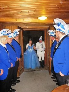Seit 65 Jahren in Narrenhand, unser Blau-Wei&szlig;es Bebraland