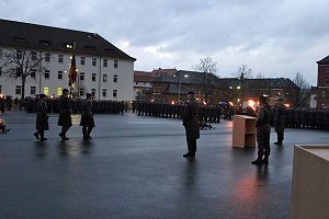 Wieder Lehrgangsteilnehmer vereidigt