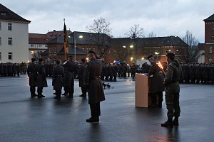 Wieder Lehrgangsteilnehmer vereidigt