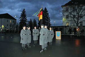 Wieder Lehrgangsteilnehmer vereidigt