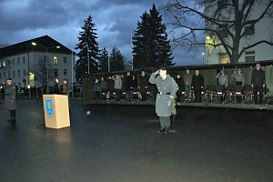 Wieder Lehrgangsteilnehmer vereidigt