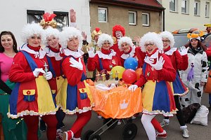 Narren mit Vorschlag zur Gebietsreform