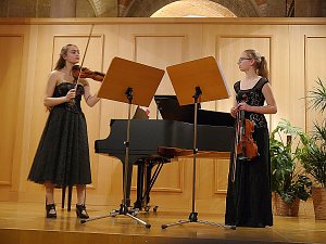 Violinenkonzert mit Klavier