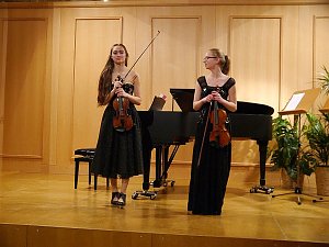 Violinenkonzert mit Klavier
