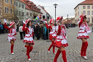 Auf dem Anger gefeiert