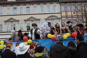 Auf dem Anger gefeiert