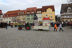Auf dem Anger gefeiert