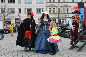 Auf dem Anger gefeiert