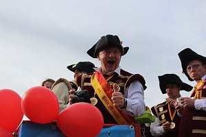 Auf dem Anger gefeiert