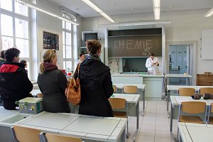 Das Scholl-Gymnasium am Samstag