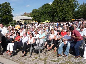 Besuch von Angela Merkel in Nordhausen