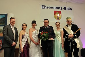 Bad Frankenhausen ehrt seine Feuerwehrleute