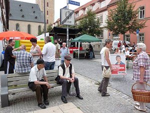 Wahlkampftour Die Linke Bodo Ramelow