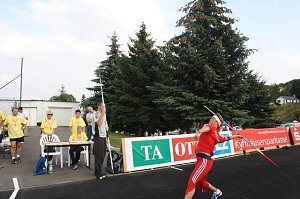 Steffi Nerius auf dem G&ouml;ldner
