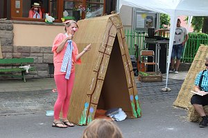 "Gro&szlig;e Schweinerei" vor der Kindervilla