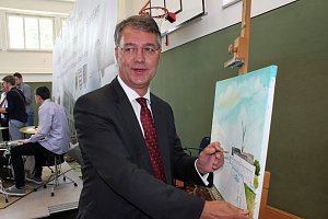 Spatenstich f&uuml;r Franzbergschule erfolgt