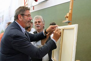 Spatenstich f&uuml;r Franzbergschule erfolgt