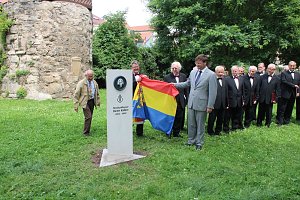 Gedenkstein in Sondershausen enth&uuml;llt