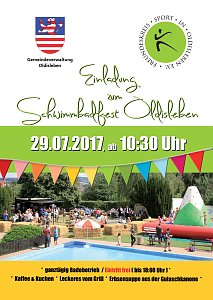 Schwimmbadfest in Oldisleben