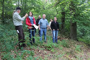 Waldbegehung am Possen im unterschiedlicher Resonanz
