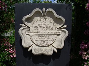 WB 4 besuchte Europa-Rosarium Sangerhausen