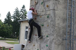 Paddeltour, Kletterturm und Denglisch�