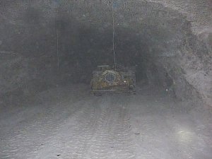 Grubenfahrt in der GSES