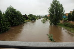 Pegel an der Wipper sprunghaft gestiegen