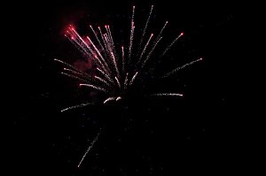 See in Flammen