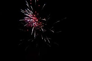 See in Flammen