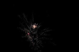 See in Flammen