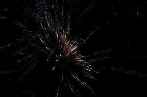 See in Flammen